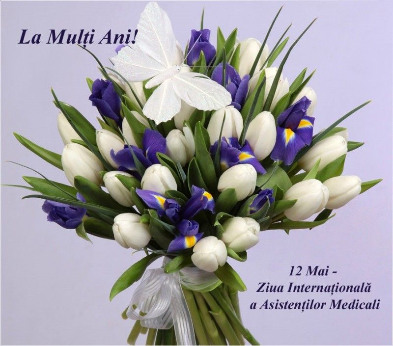 La mulți ani de Ziua Internațională a Asistenților Medicali! La mulți ani de Ziua Internațională a Asistenților Medicali!